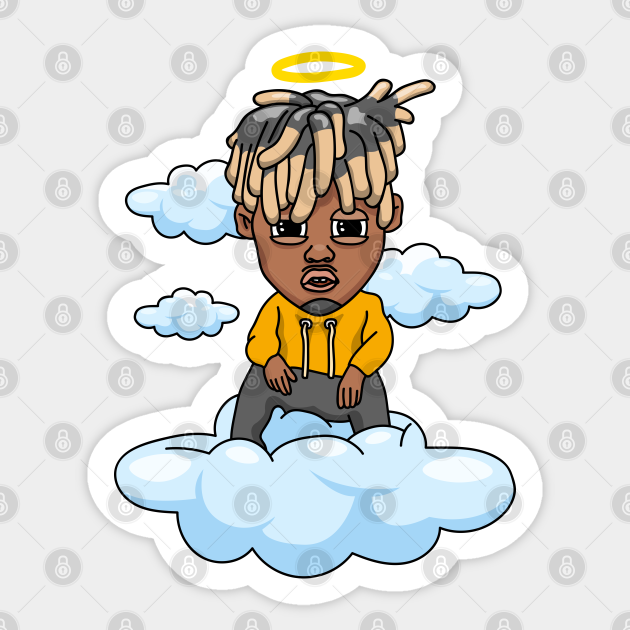 Juice Wrld Juice Wrld Sticker TeePublic